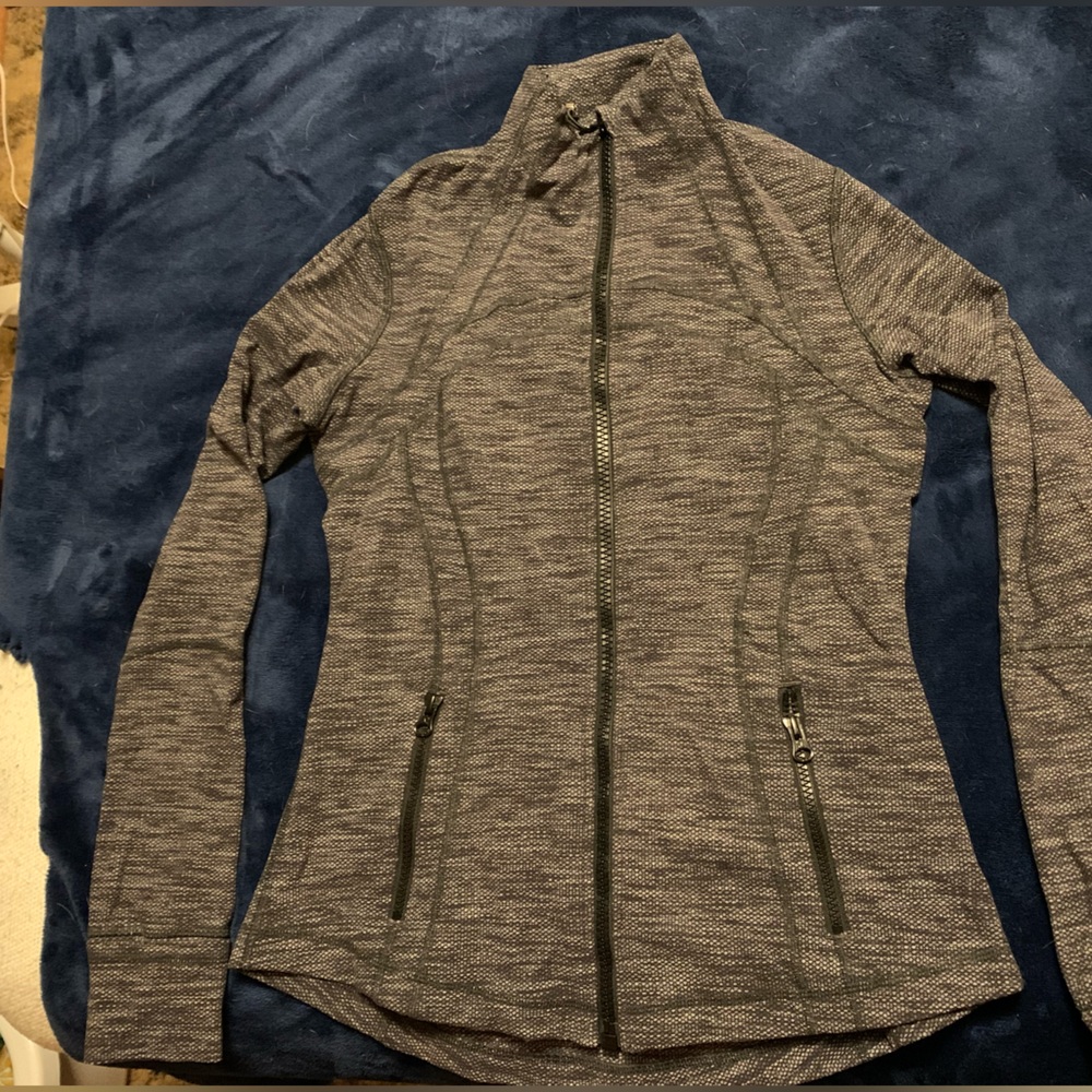 Lulu grey define jacket size 8